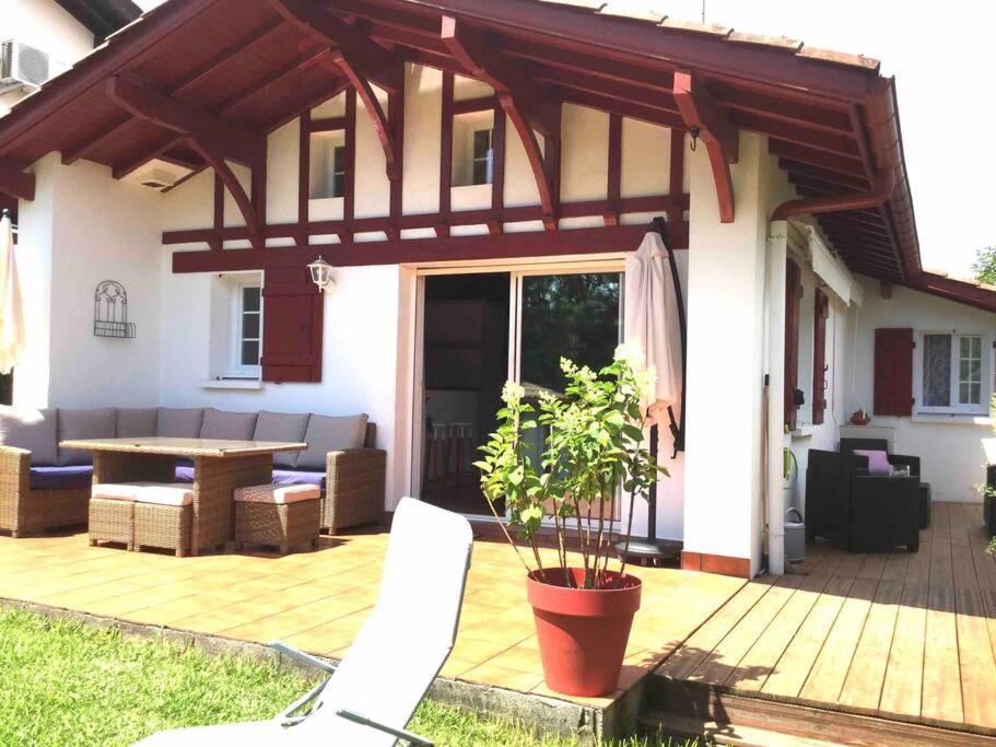 1Km Plage, Agreable Maison 6 Pers Classee 3* Hendaye Kültér fotó