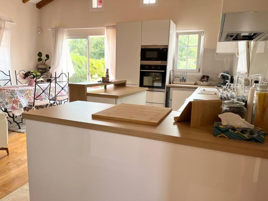 1Km Plage, Agreable Maison 6 Pers Classee 3* Hendaye Kültér fotó
