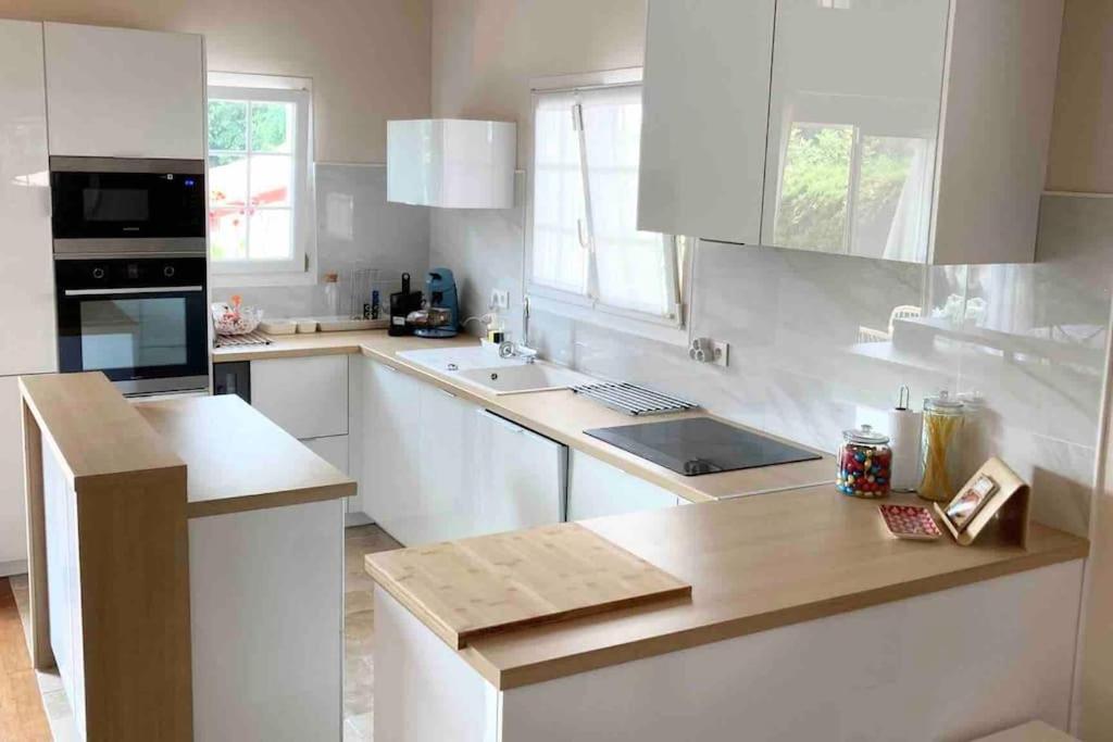 1Km Plage, Agreable Maison 6 Pers Classee 3* Hendaye Kültér fotó